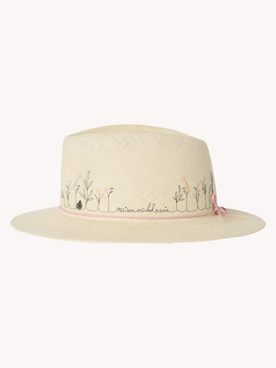 Andre Floral Embroidery Hat