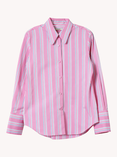 PINK CANDY STRIPE SHIRT