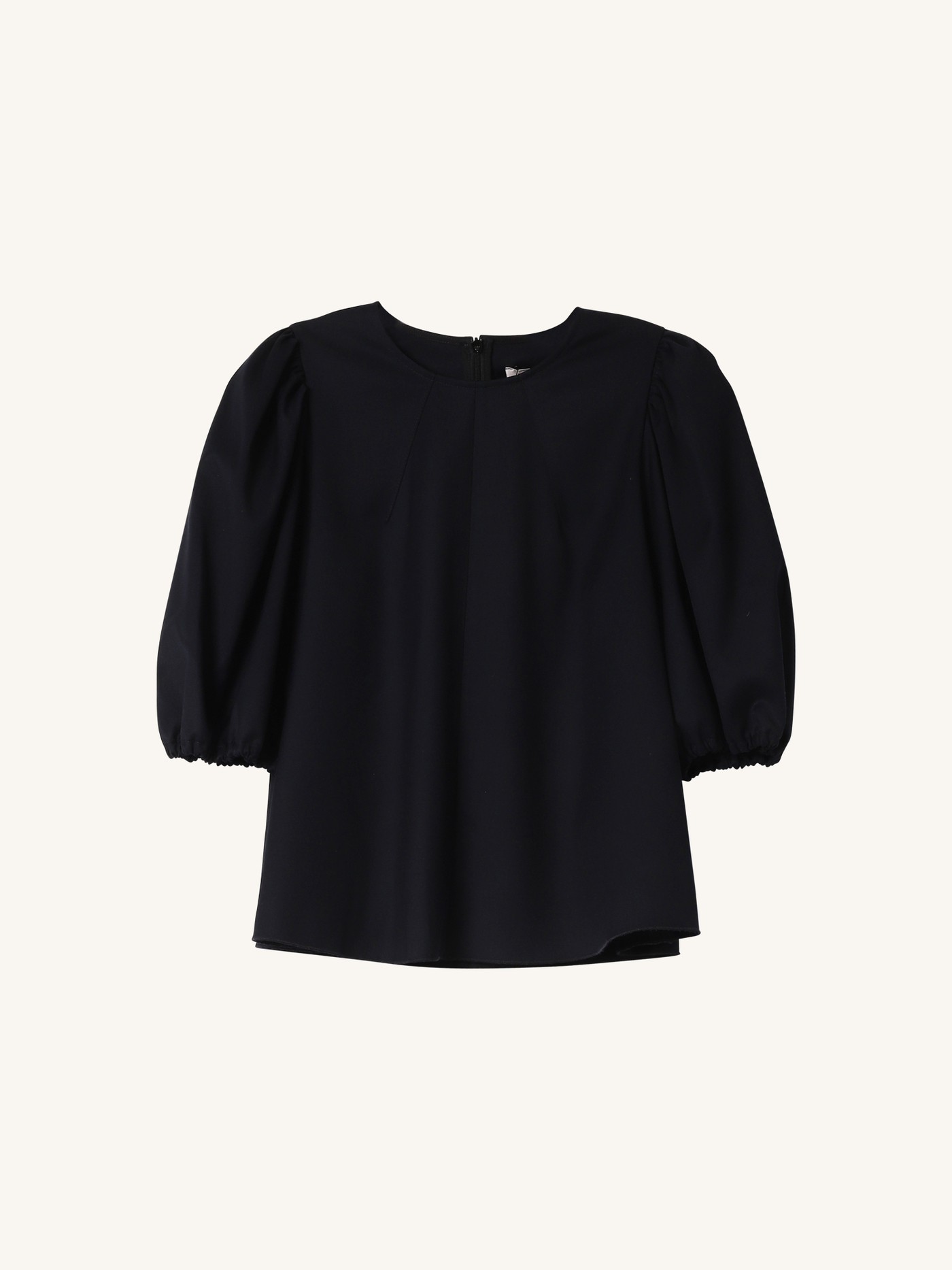 Flower Blouse in Navy
