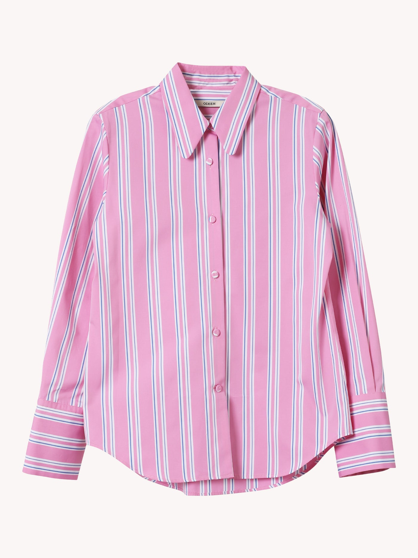 PINK CANDY STRIPE SHIRT