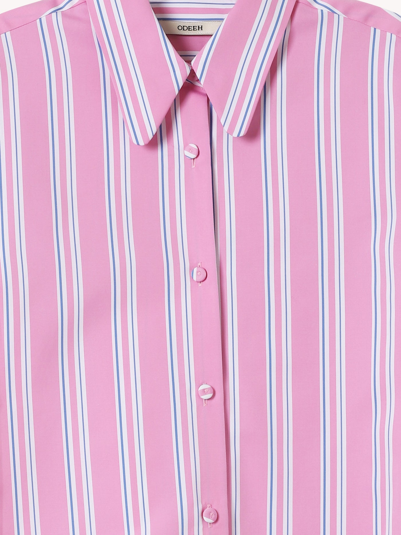 PINK CANDY STRIPE SHIRT