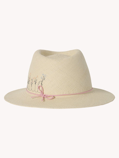 Andre Floral Embroidery Hat