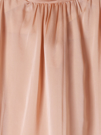 Ornament Tie Neck Blouse