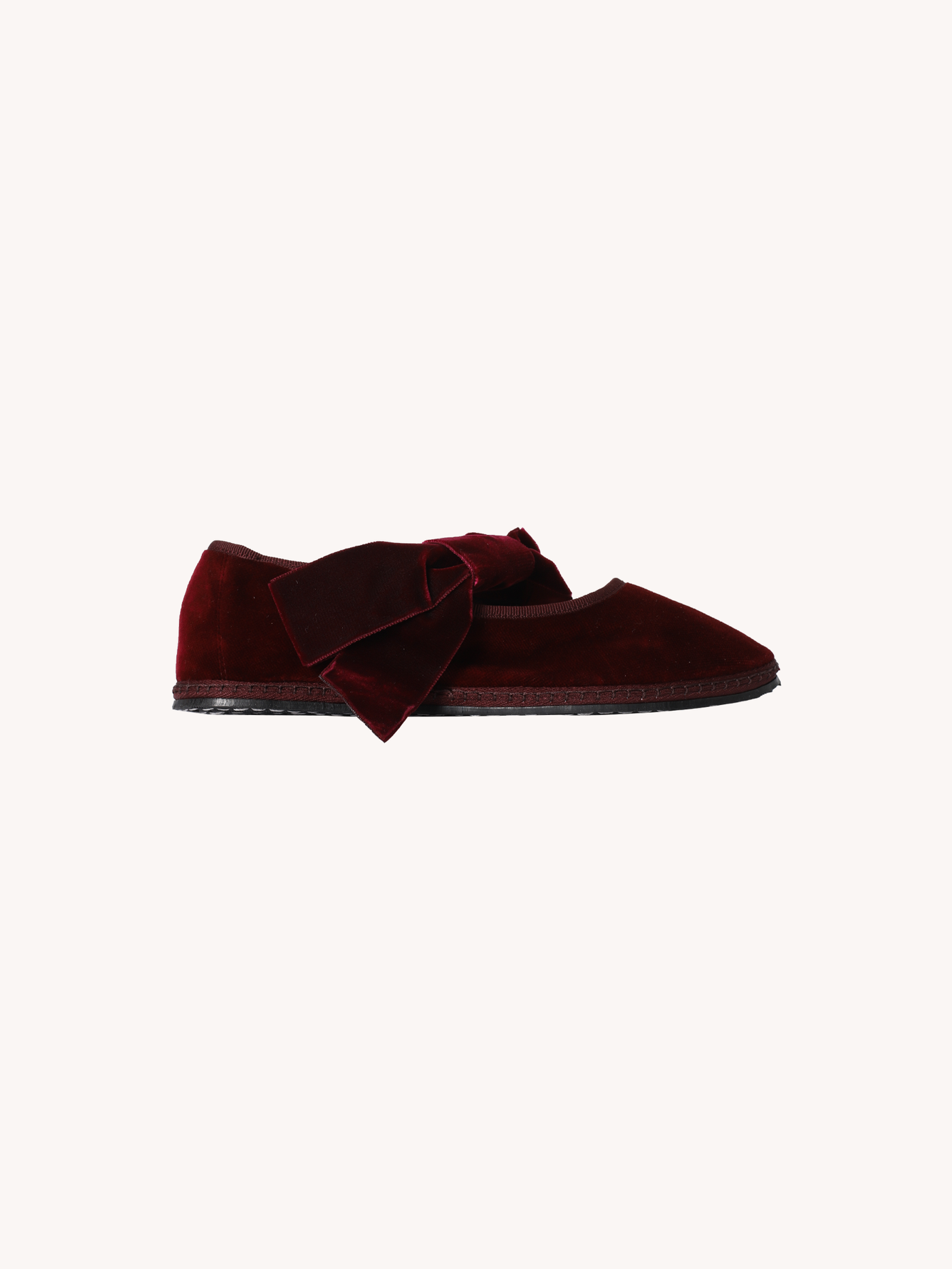 Mary Jane Bow Strap Flat