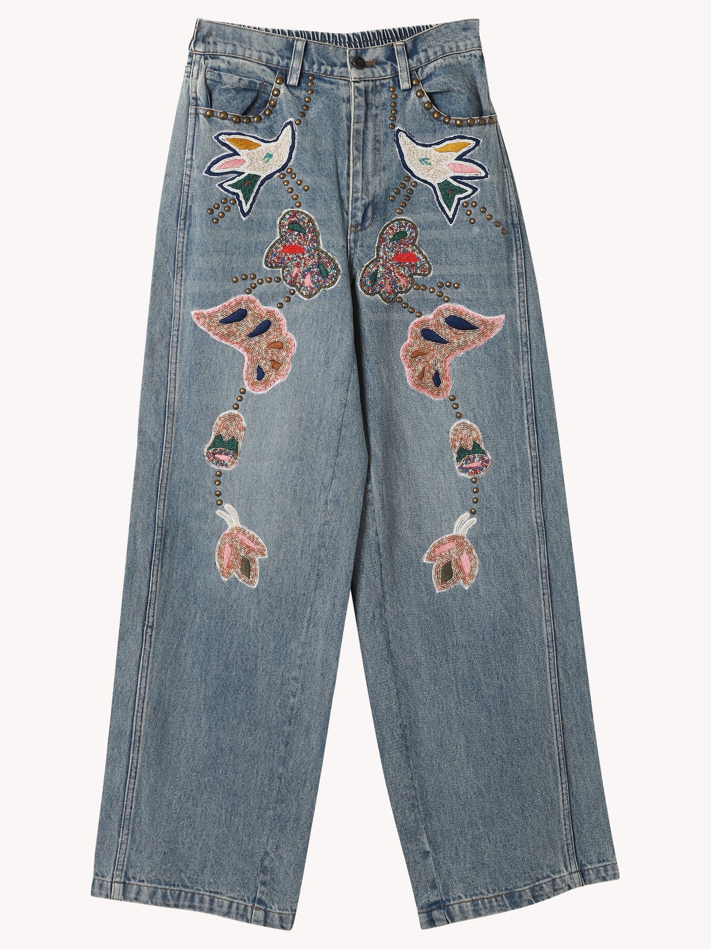 Kara Beaded Jeans