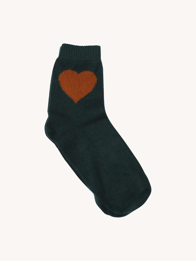Cashmere Heart Socks
