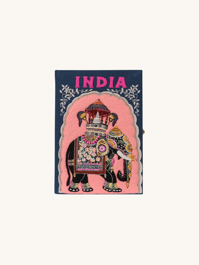 India Book Clutch