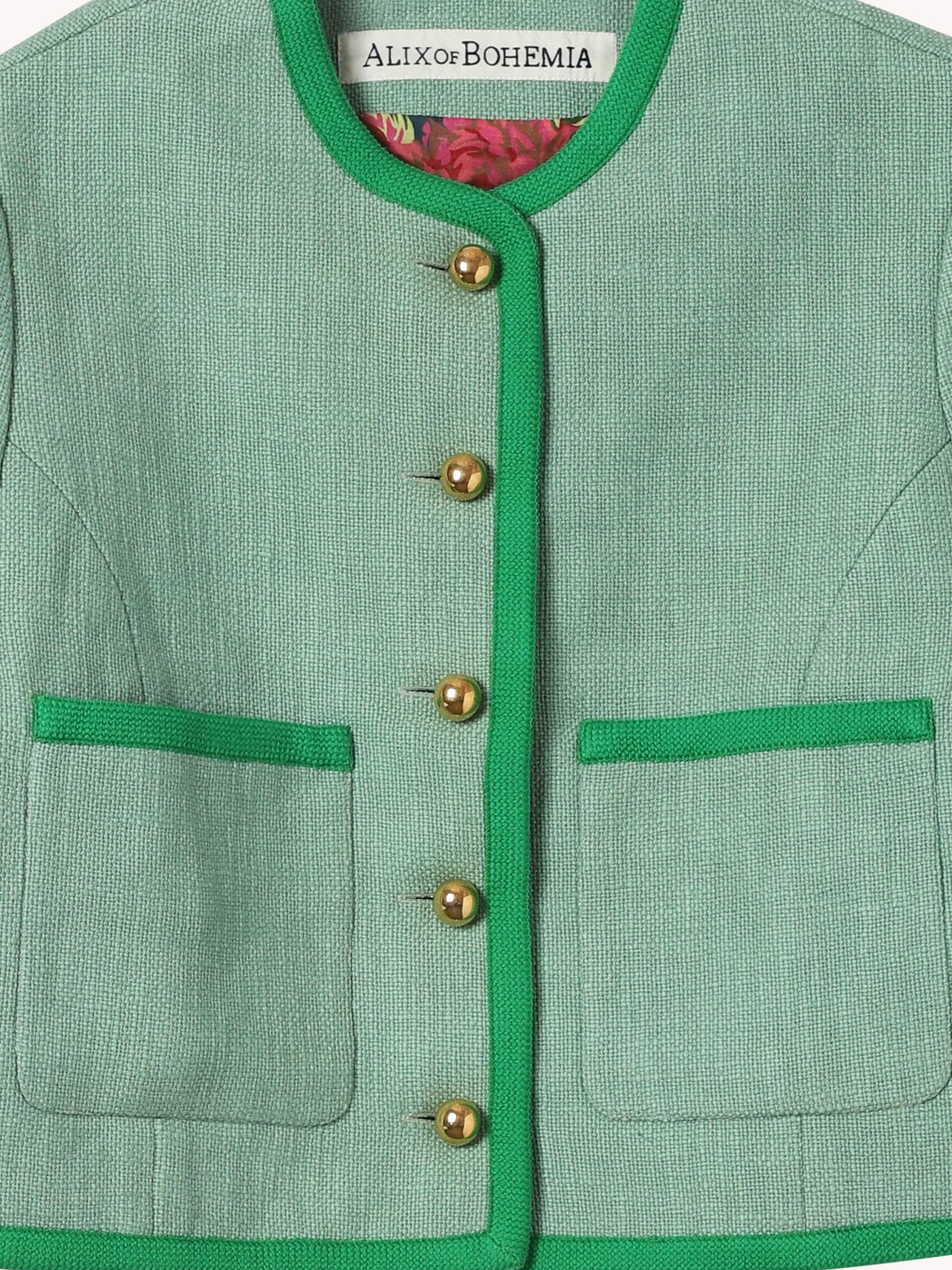 DORIAN CELADON KHADI JACKET