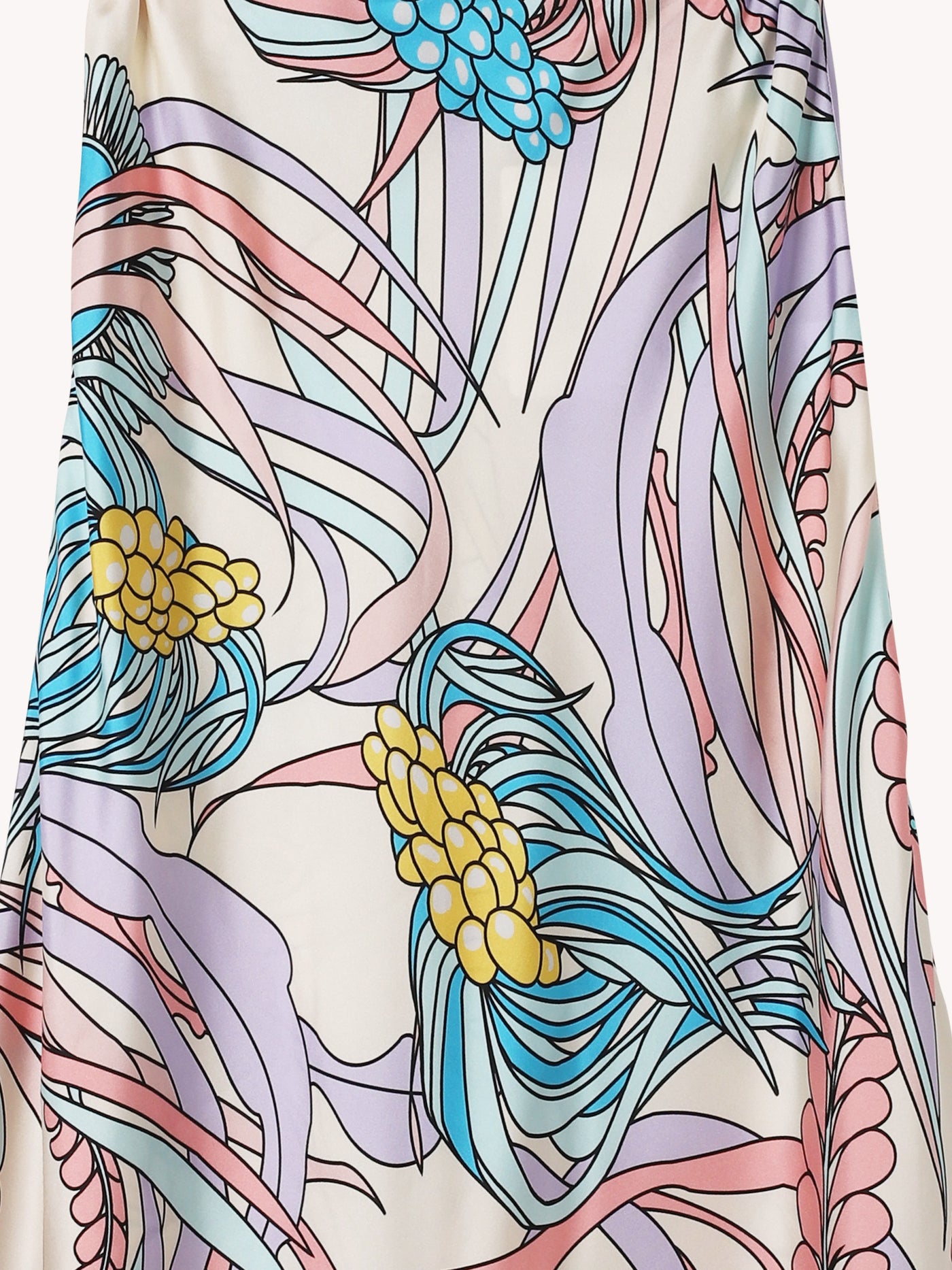 NOLA GEOMETRIC PRINT SKIRT
