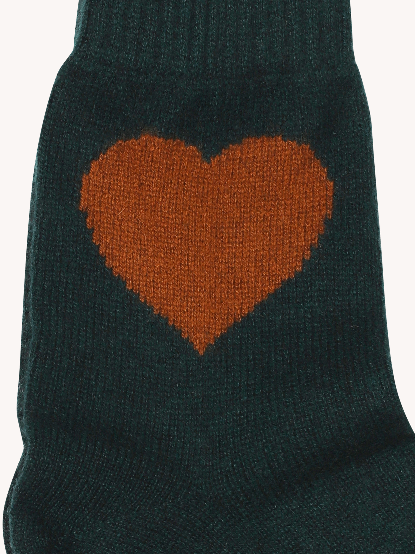 Cashmere Heart Socks