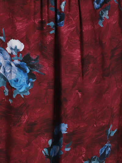 Abstract Rose Blouse