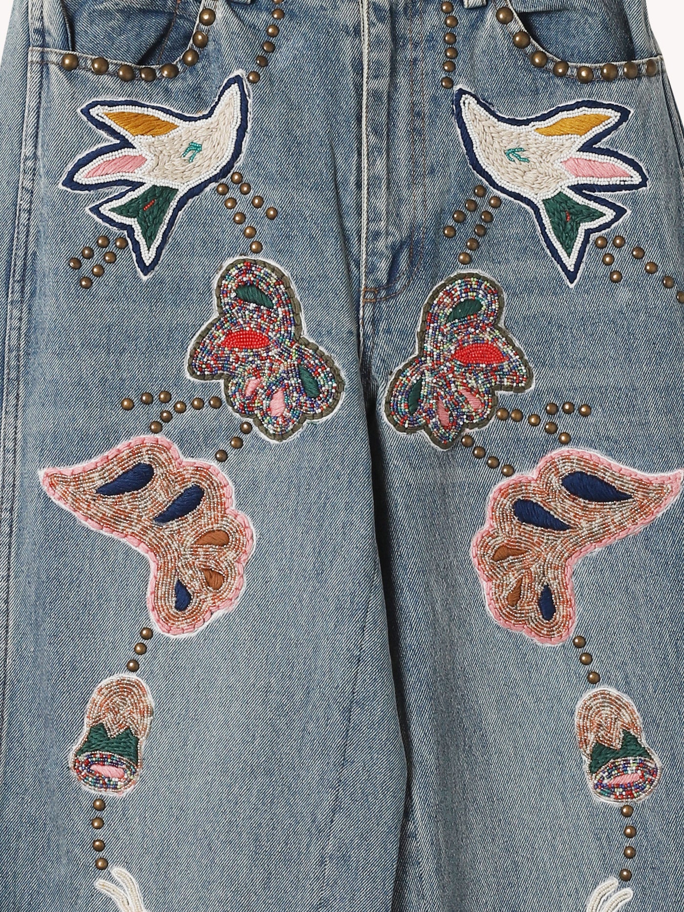 Kara Beaded Jeans