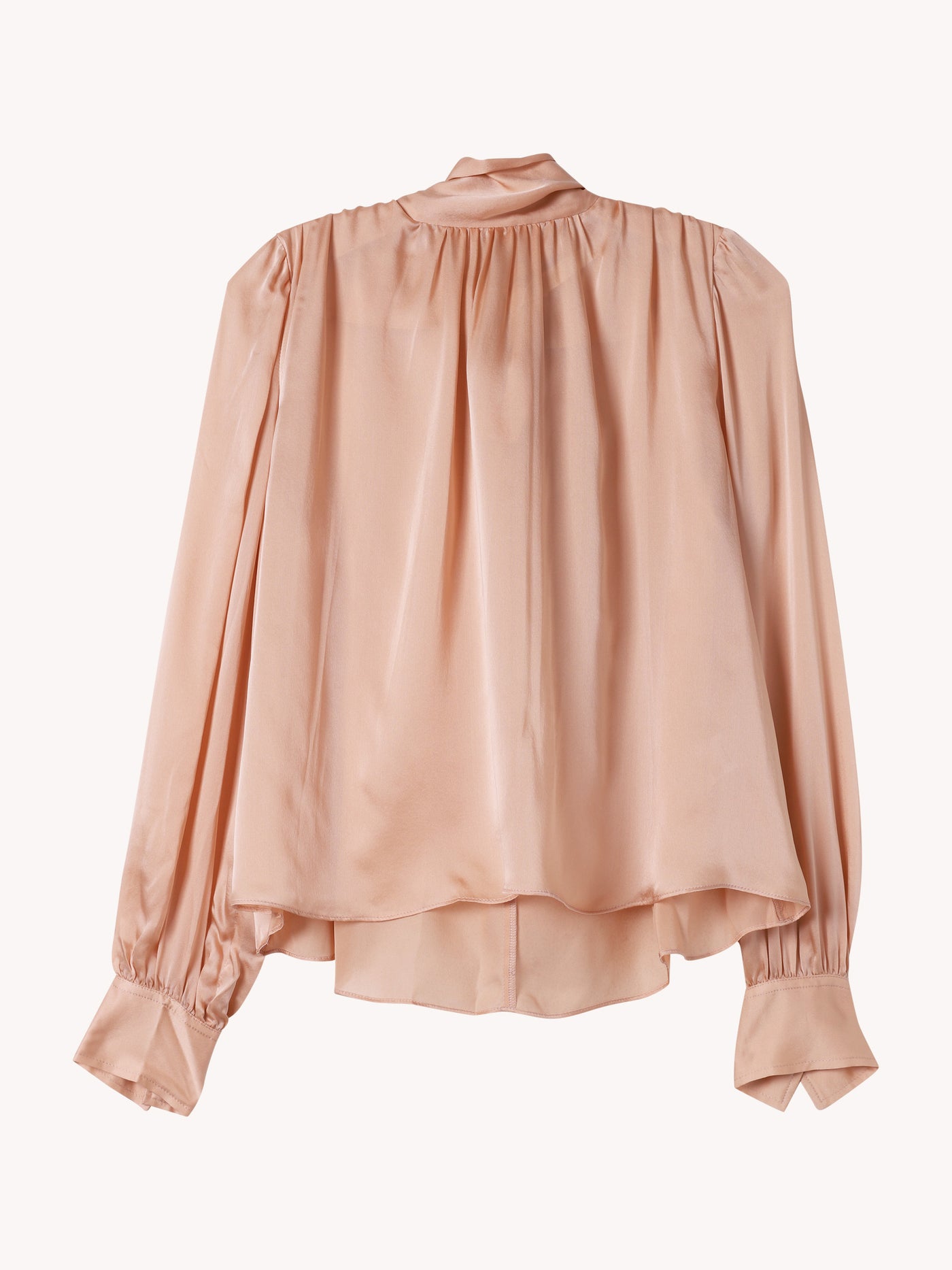 Ornament Tie Neck Blouse