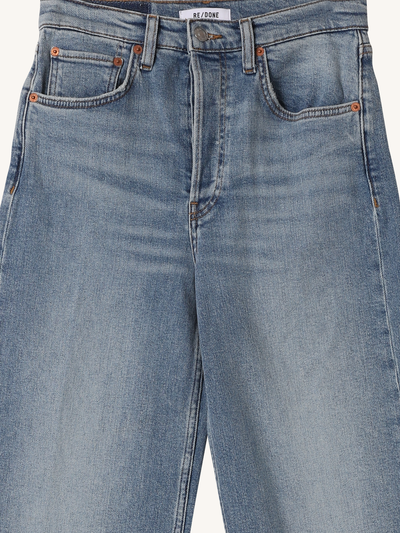 High Rise Wide Leg Crop Jean