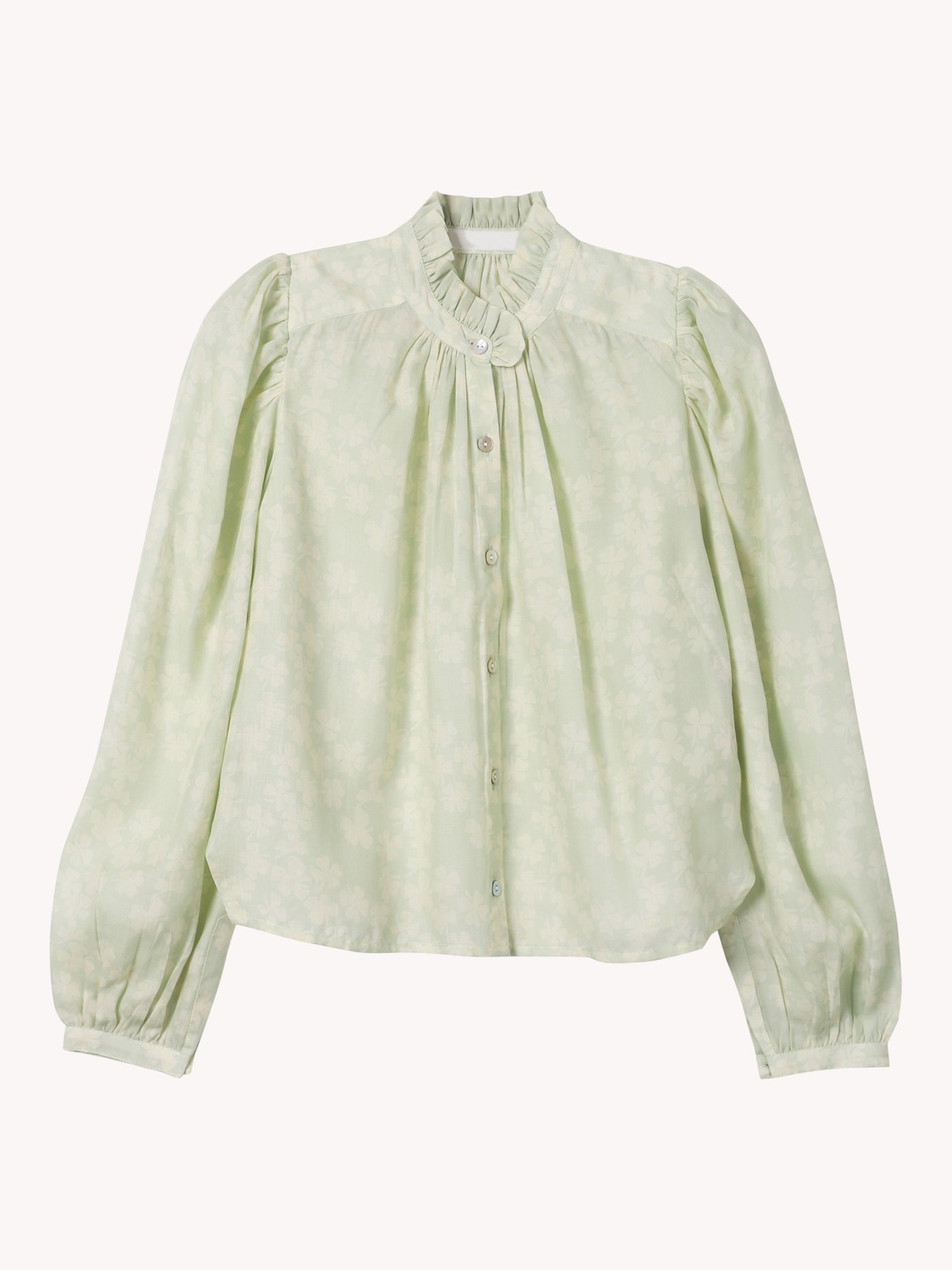 ANA CELADON CLOVER SHIRT