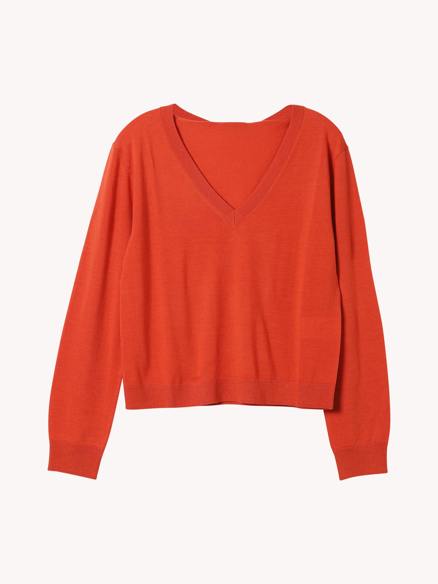 V-Neck Boxy Sweater