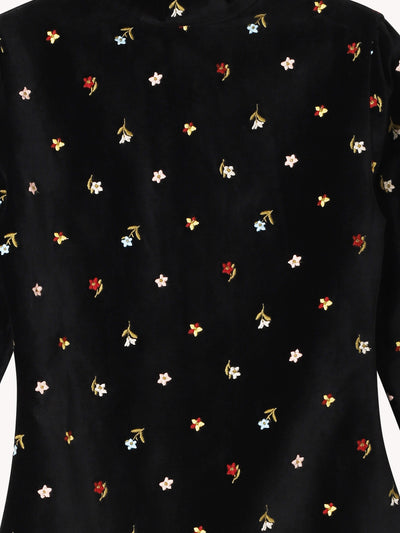 Romy Onyx Bouquet Dress