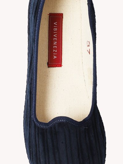 VELVET CORDUROY FURLANA FLAT