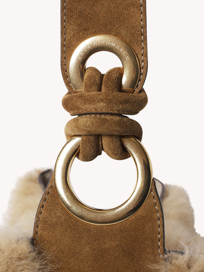 Ringo Shoulder Bag with Shearling