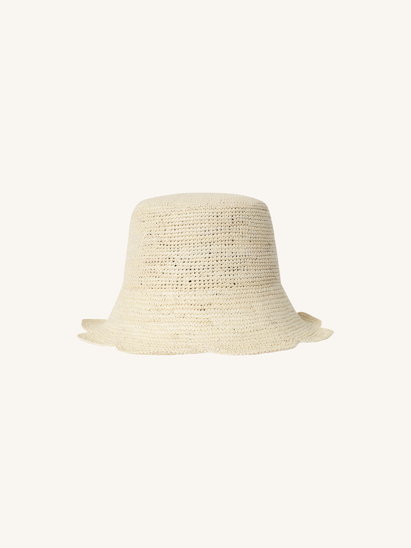 Scallop Crochet Bucket Hat