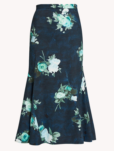 Fluted Midi Skirt