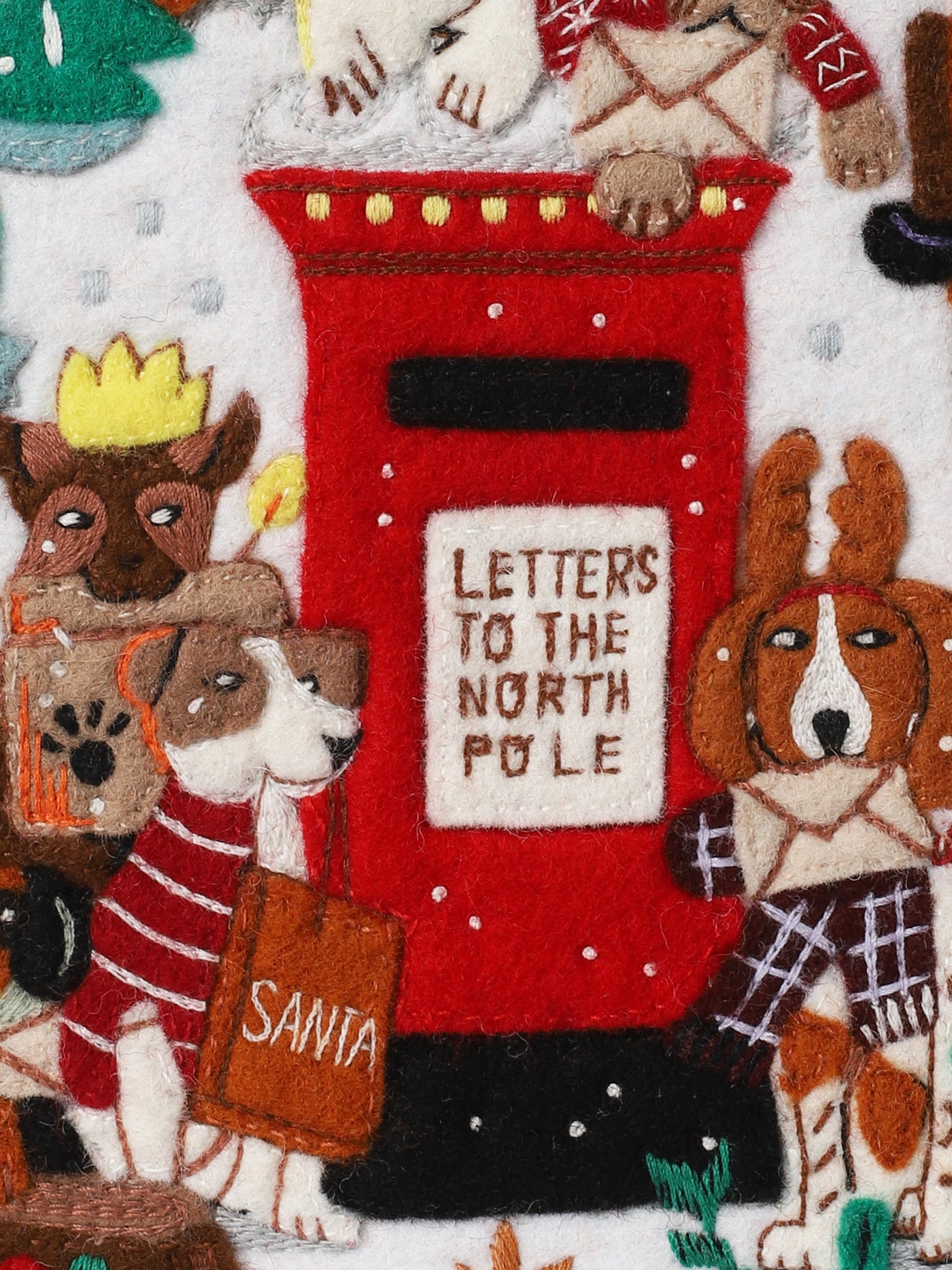 LETTERS TO THE NORTH POLE BOOK CLUTCH