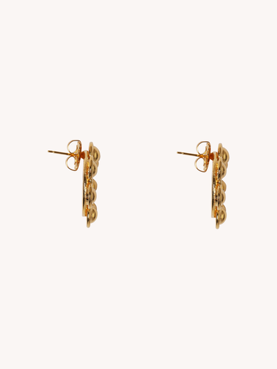 DAISY EARRINGS IN GOLD