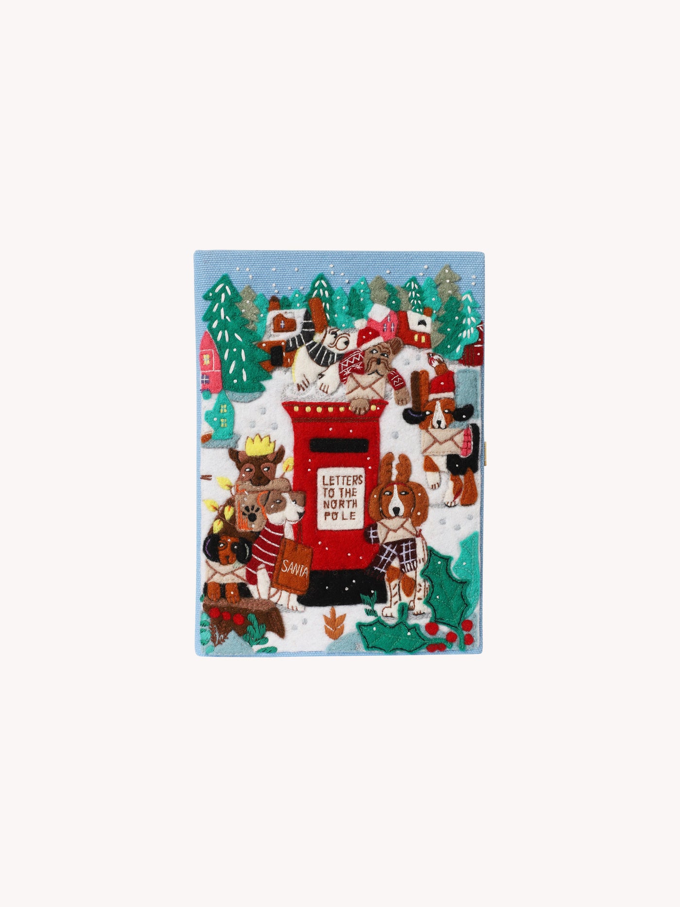 LETTERS TO THE NORTH POLE BOOK CLUTCH