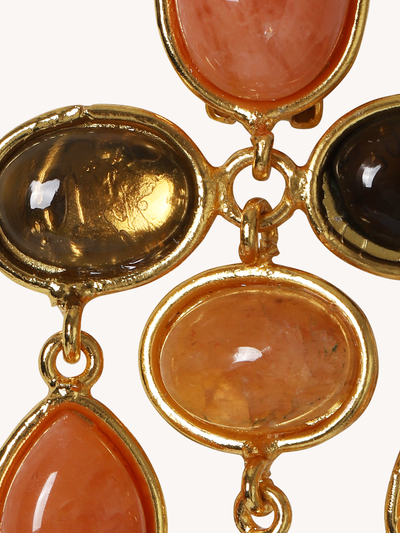 Valse Earrings in Multi Winter