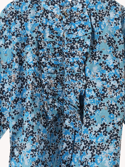 FLOWER FIELD PISCINA BASE FRILL SHIRT