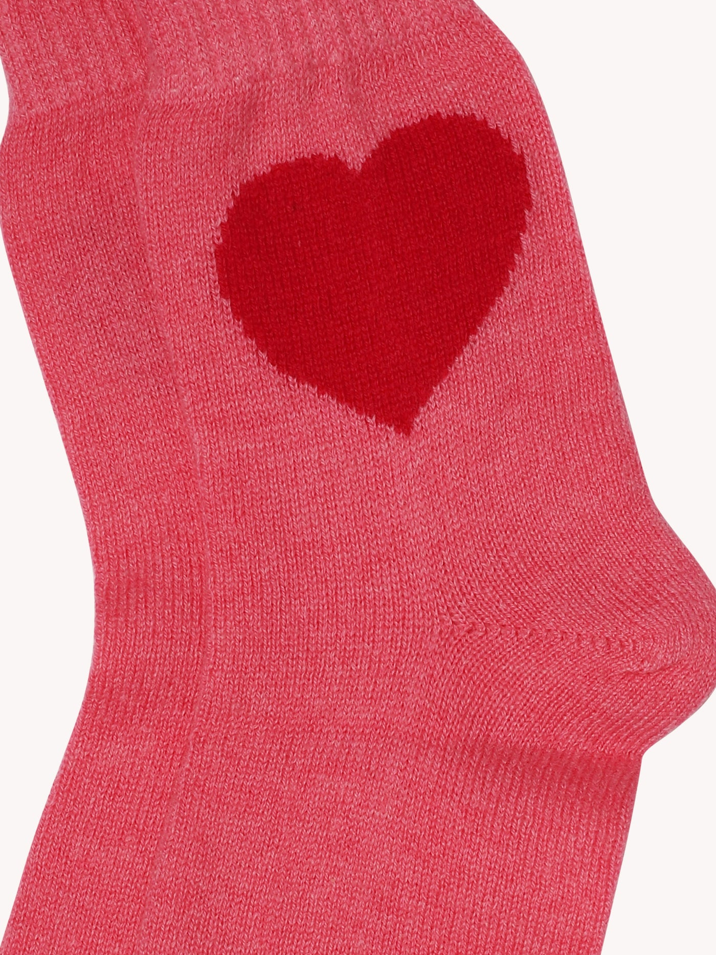 CASHMERE HEART SOCKS