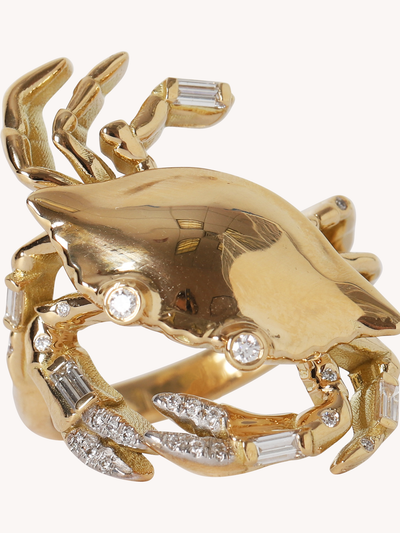 CANCER ZODIAC RING