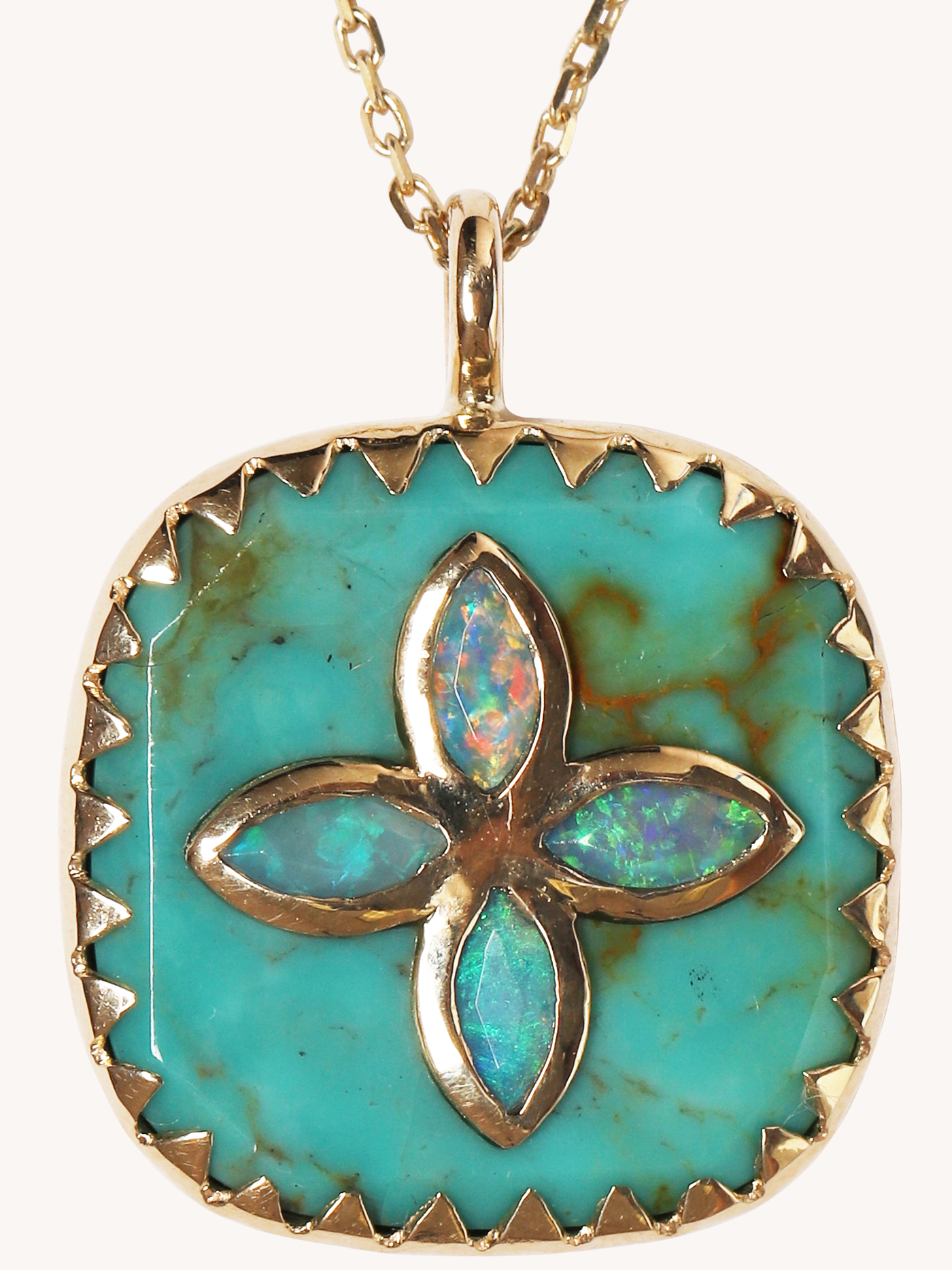 Turquoise Bowie Necklace