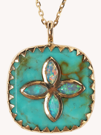 Turquoise Bowie Necklace