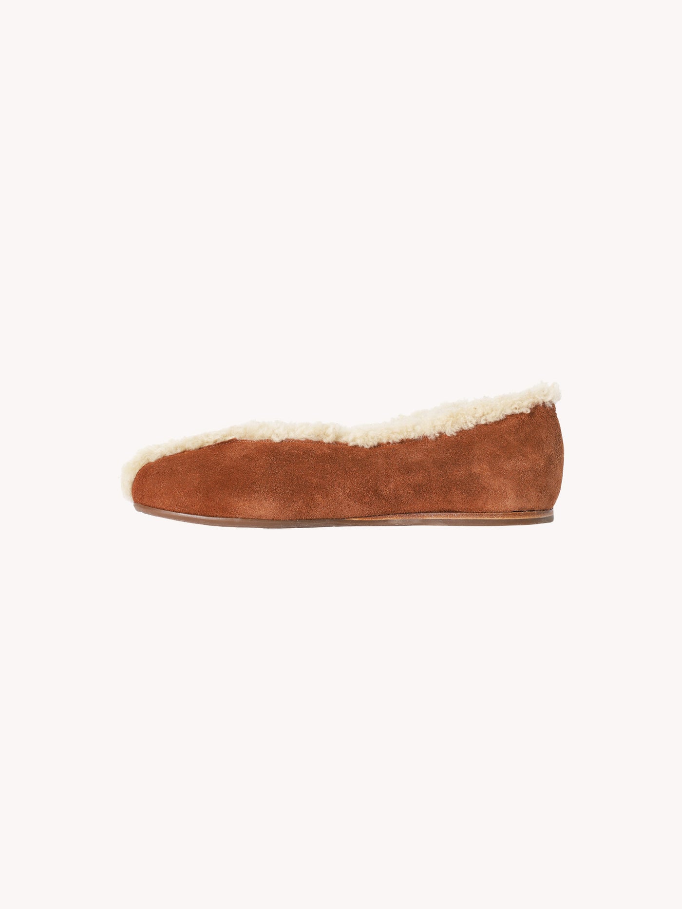 Aeropi Shearling Ballet Flat
