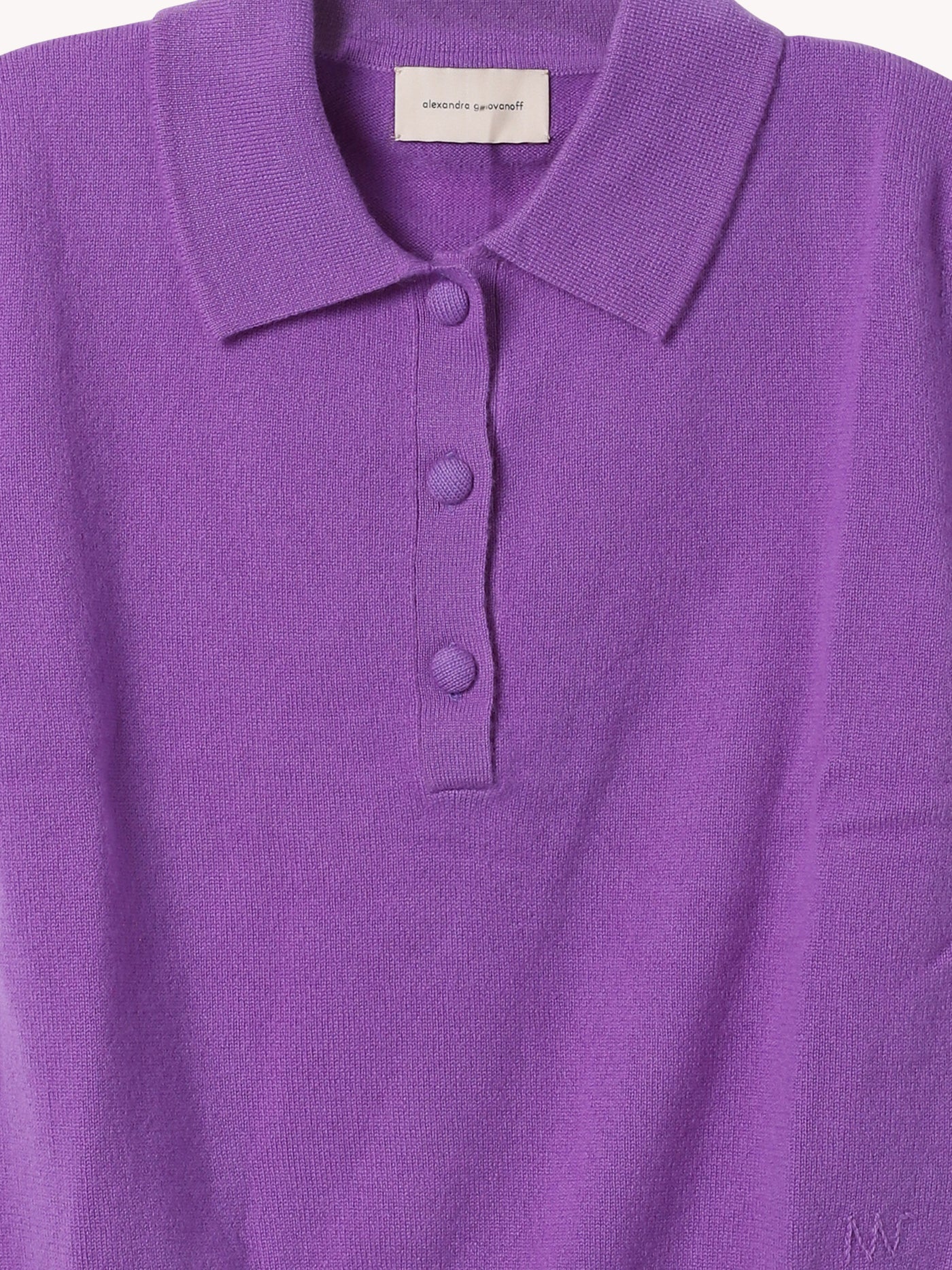 LEA LIGHTWEIGHT CASHMERE POLO