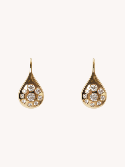 Small Petal Drop Earrings