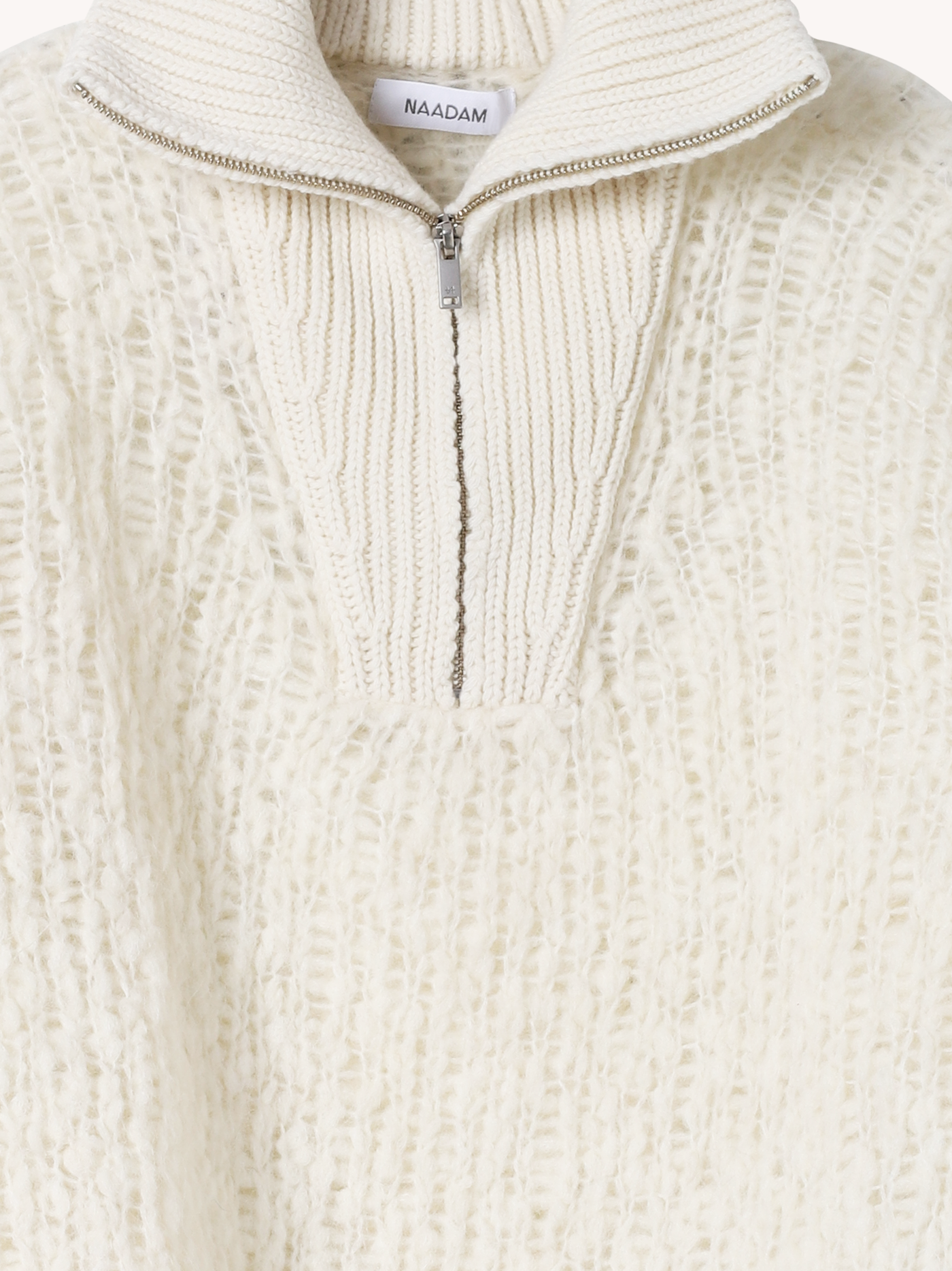 BOUCLE QUARTER ZIP