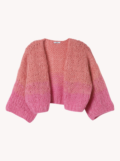 Shaggy Alpaca Gradient Cardi
