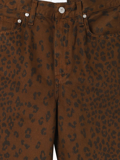 Miro Relaxed Long Jean in Cheetah