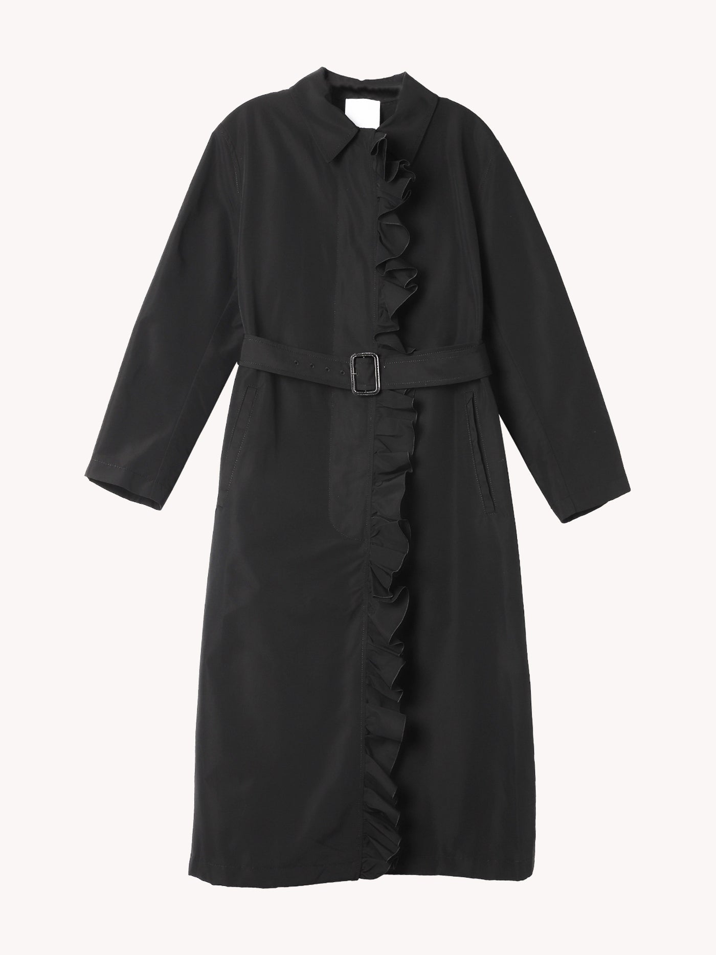 Black Belted Coat