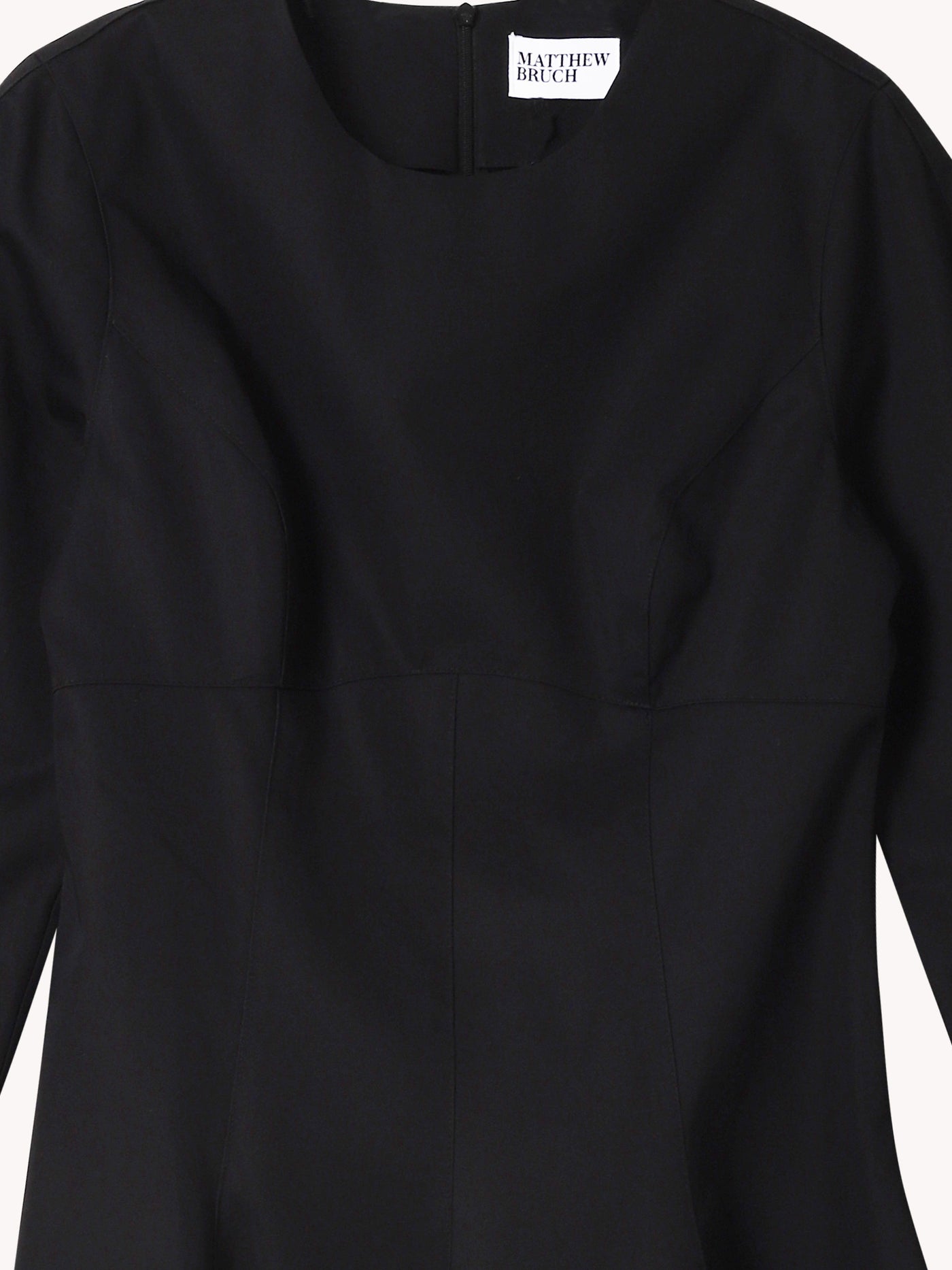 Mutton Sleeve Mini Dress