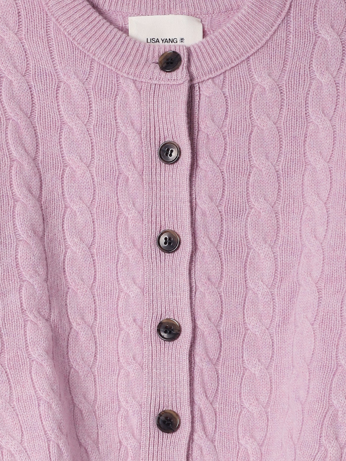 Cassie Cardigan in Soft Dahlia