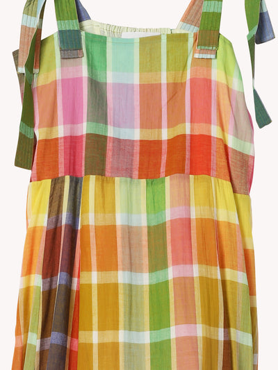 Handwoven Madras Dress