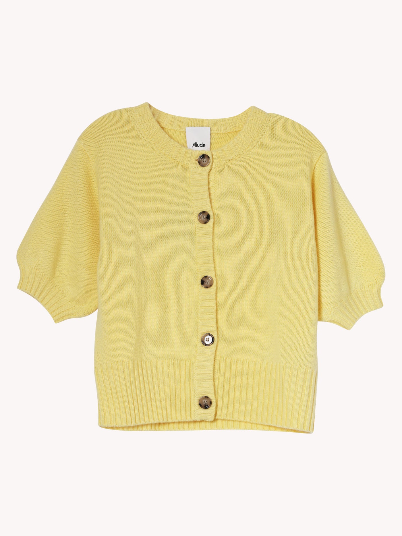 RD Cardigan in Egg Yolk