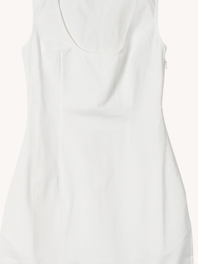 Whitewash Mini Dress