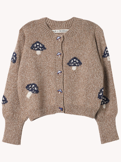 Sammi Champignon Knit Cardigan