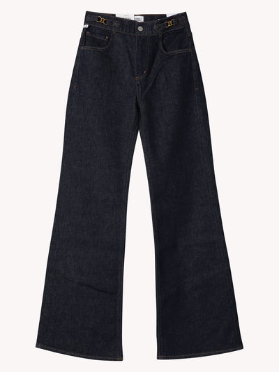 Kimberly Flare Jean with Horsebit in Helia
