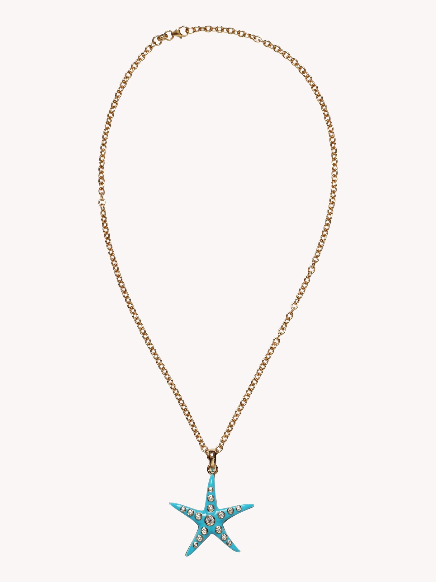Turquoise Starfish Pendant – CabanaCanary