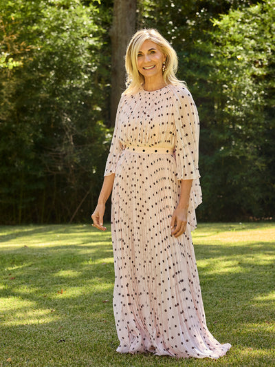 Martine Printed Georgette Dress